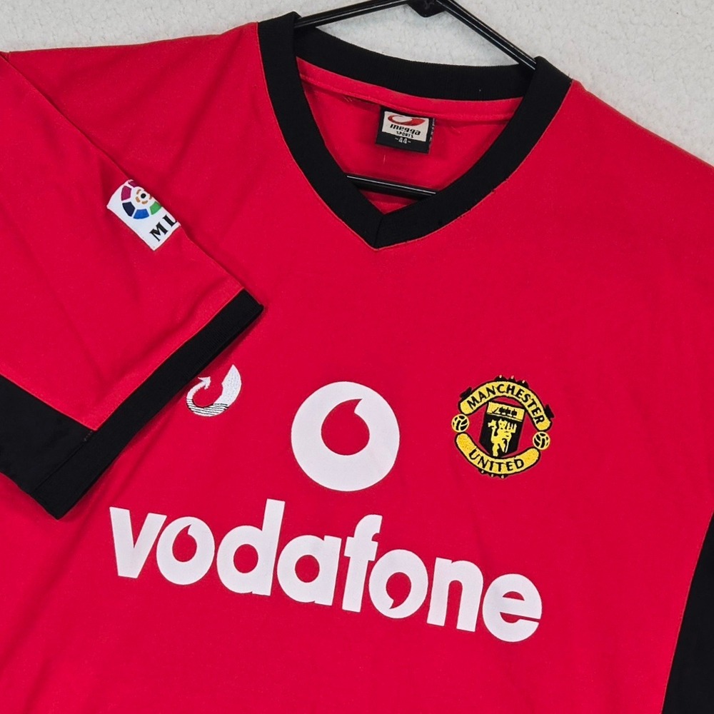 Manchester United Van Nistelrooy Jersey L Red Soccer Football Blokecore Kit